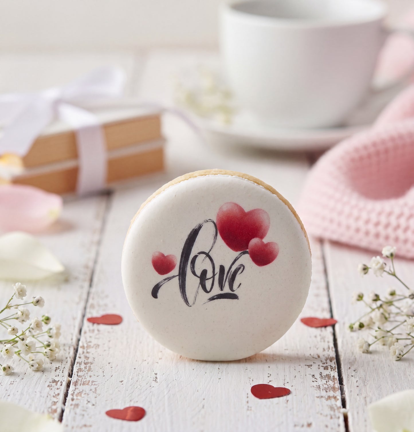 Biscuit sérigraphié "Love"
