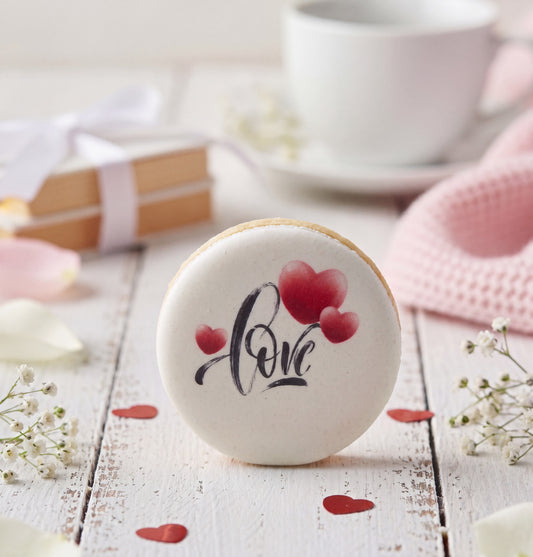 Biscuit sérigraphié "Love"