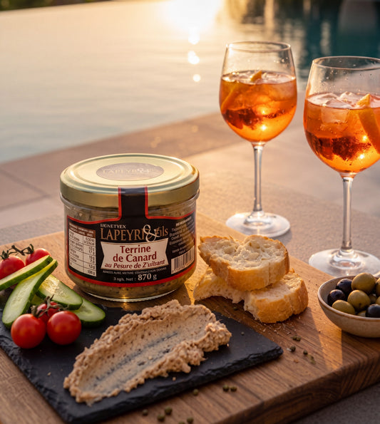 Terrine de canard au poivre de Sichuan