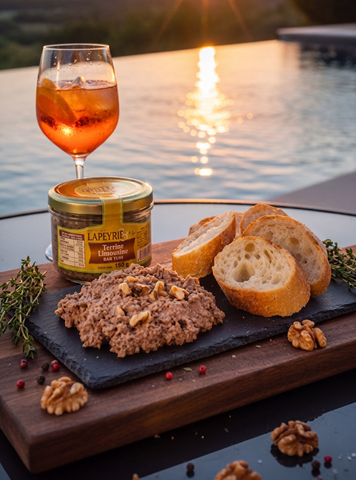 Terrine limousine aux noix