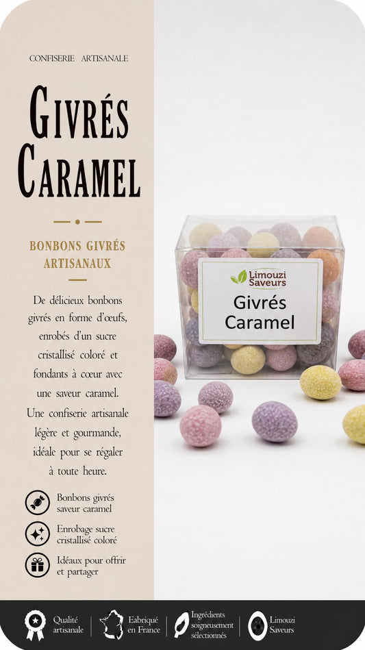 Turbinés Caramel Chocolat Givrés 100g