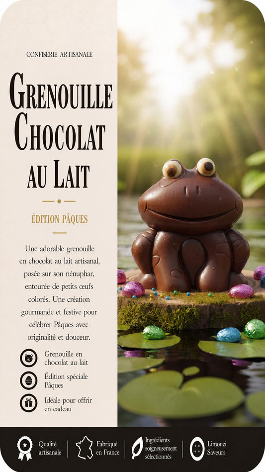 Grenouille Chocolat Lait 80g