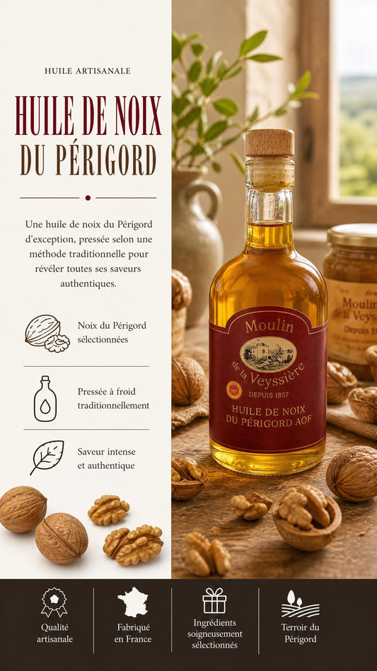 Huile de Noix du Périgord AOP 100mL