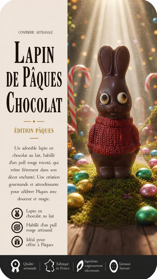 Lapin Pull Rouge 80g