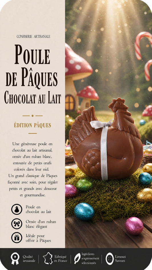 Poule Lait Garnie 120g