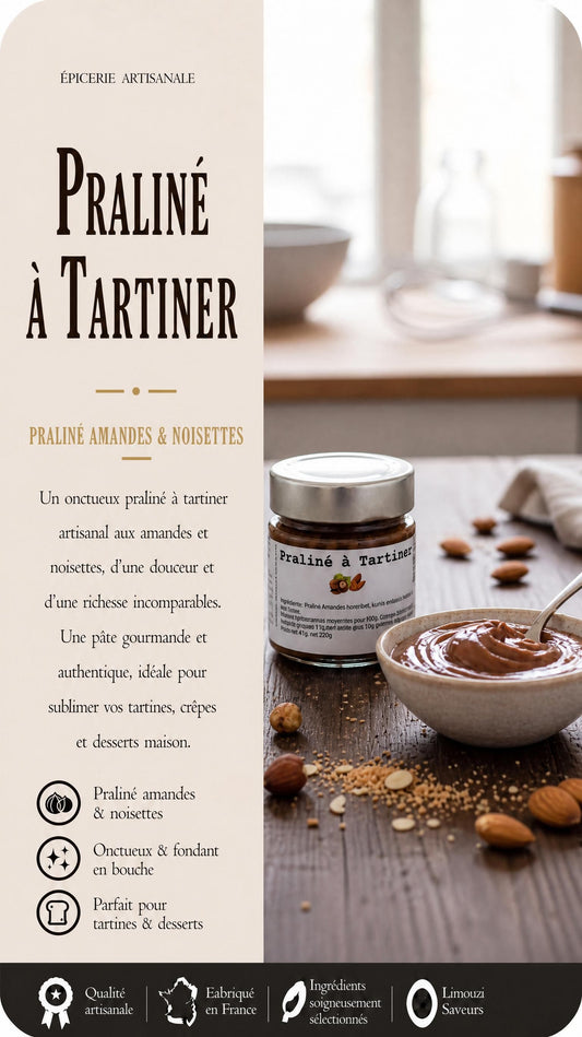 Praliné à Tartiner 130g
