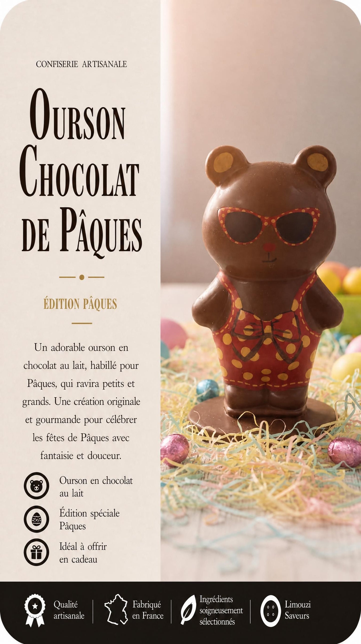 Teddy Baigneur Lait 110g